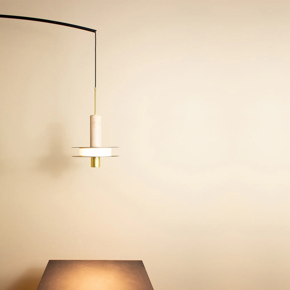 RENZO SERAFINI | CURVA D’ORIENTE BLACK STEEL WALL LAMP