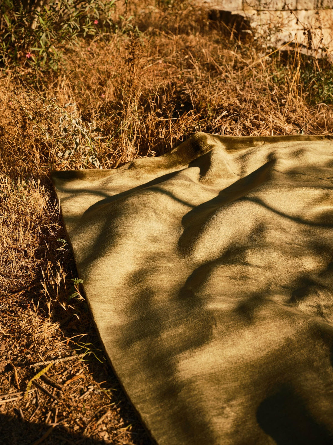 COLOUR IN RESIDENCE | SHEARED MOHAIR OLIVE