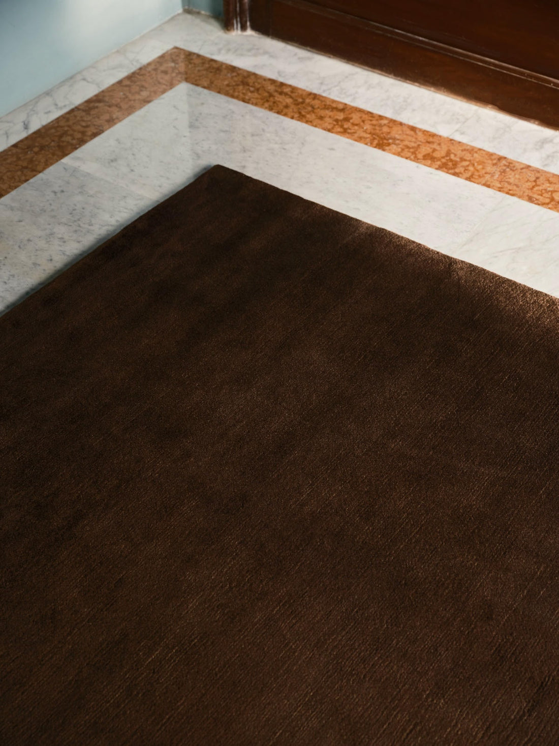 COLOUR IN RESIDENCE | SHEARED MOHAIR CAROB