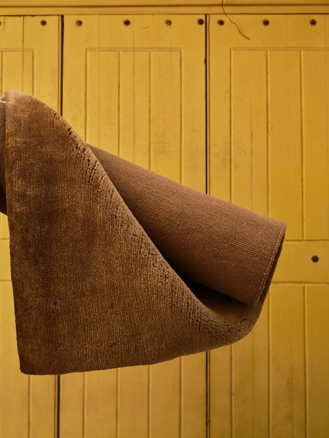 COLOUR IN RESIDENCE | SHEARED MOHAIR SEPIA