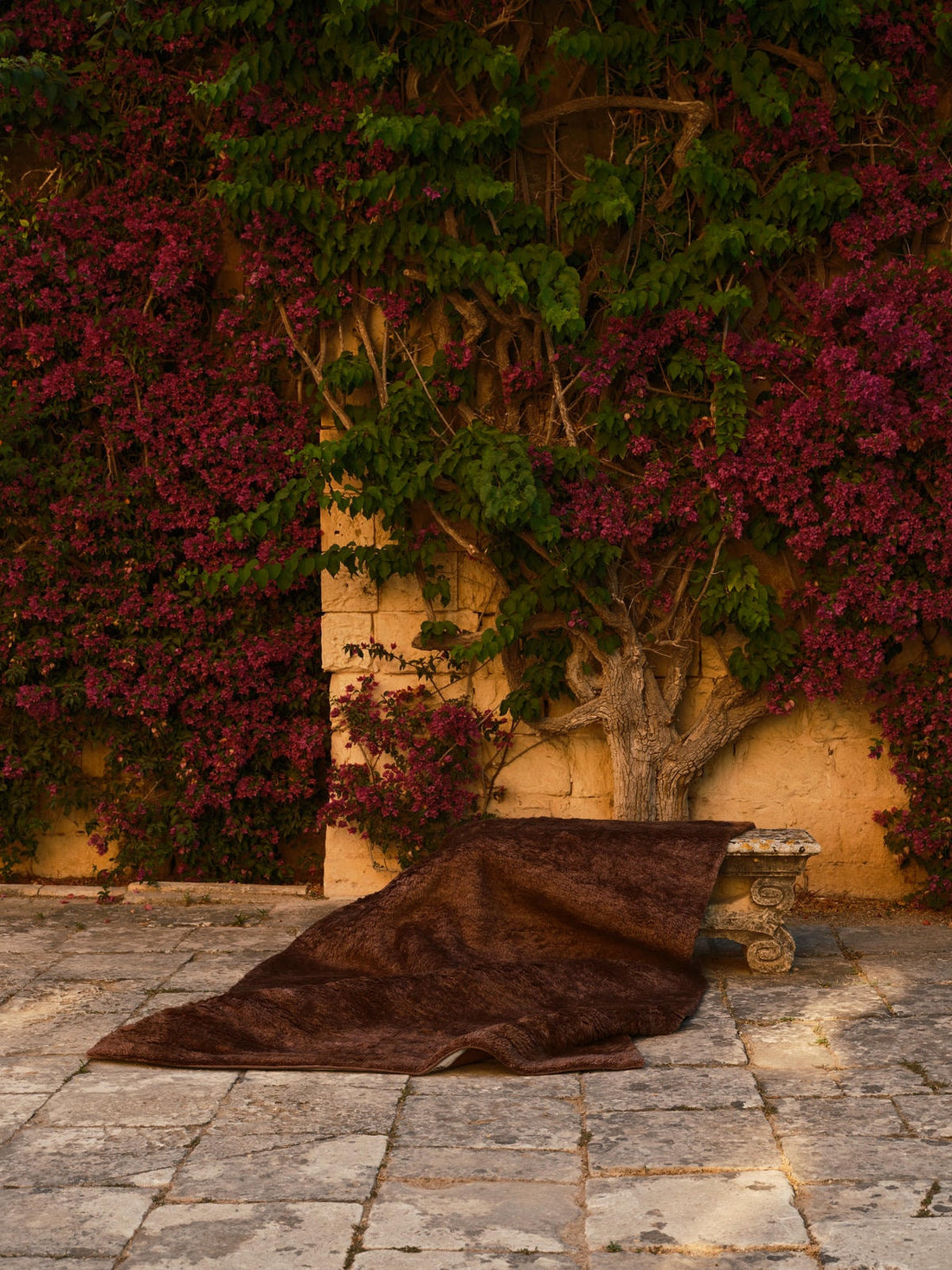 COLOUR IN RESIDENCE | SHAG MOHAIR CAROB