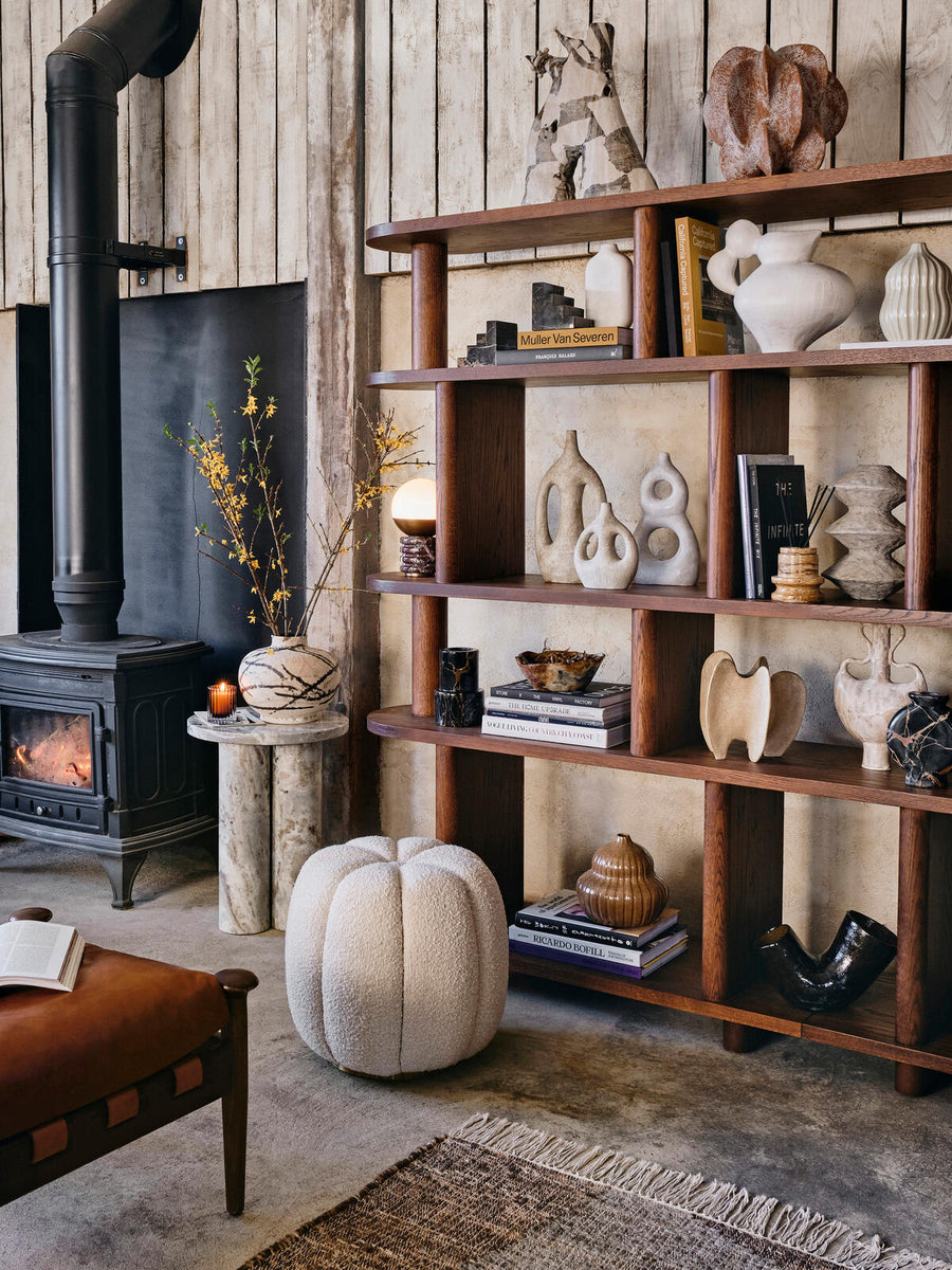 TISBURY SIDE TABLE | FANTASY BROWN