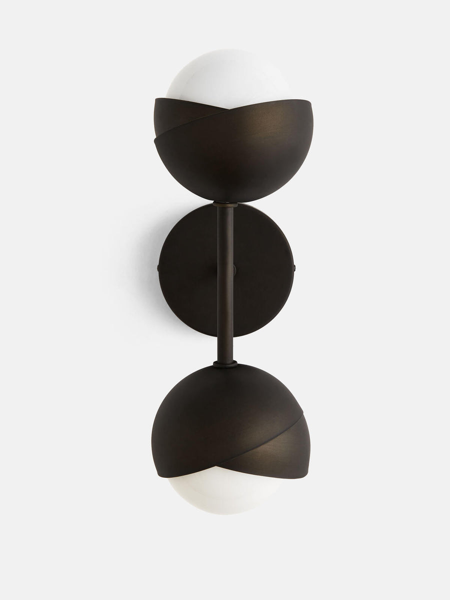 SEED WALL SCONCE | BLACKENED BRASS