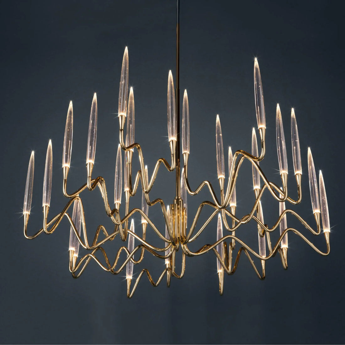 IL PEZZO MANCANTE | IL PEZZO 3 GOLD ROUND CHANDELIER