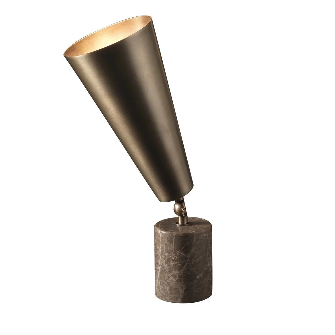TATO | VOX BASSA TABLE LAMP BY LORENZA BOZZOLI IN EMPERADOR MARBLE
