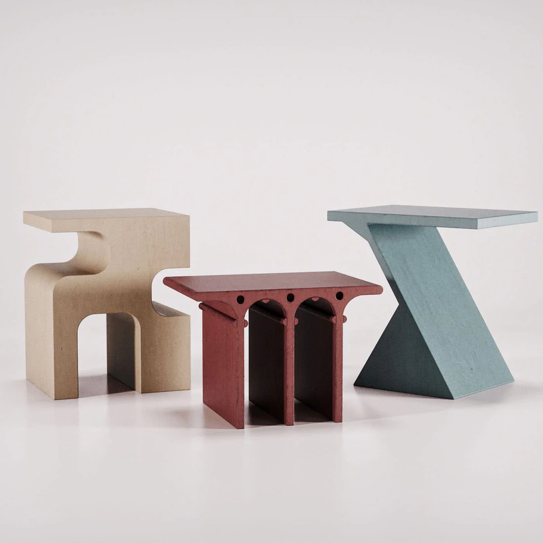 FORMA & CEMENTO | ABECEDARIO SIDE TABLE H
