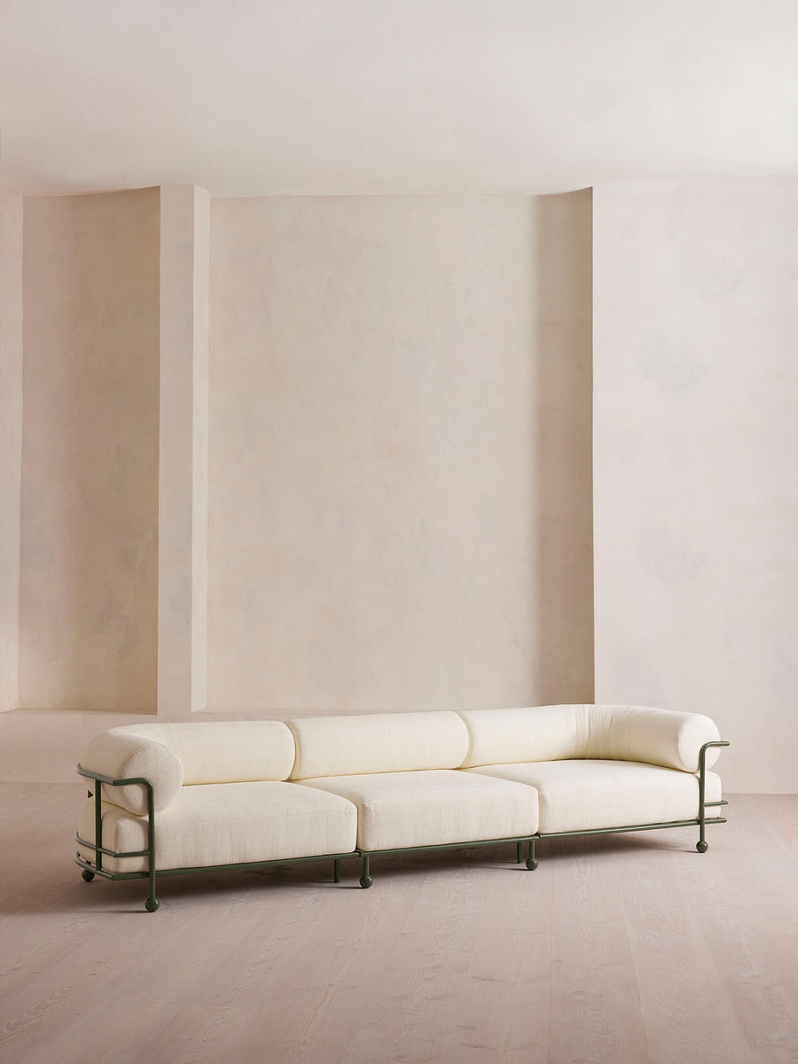 GASPARD OUTDOOR SOFA | FIVE SEATER