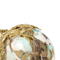 STORIES OF ITALY | AQUAMARINE NECKLACE MURANO GLASS PENDANT LIGHT