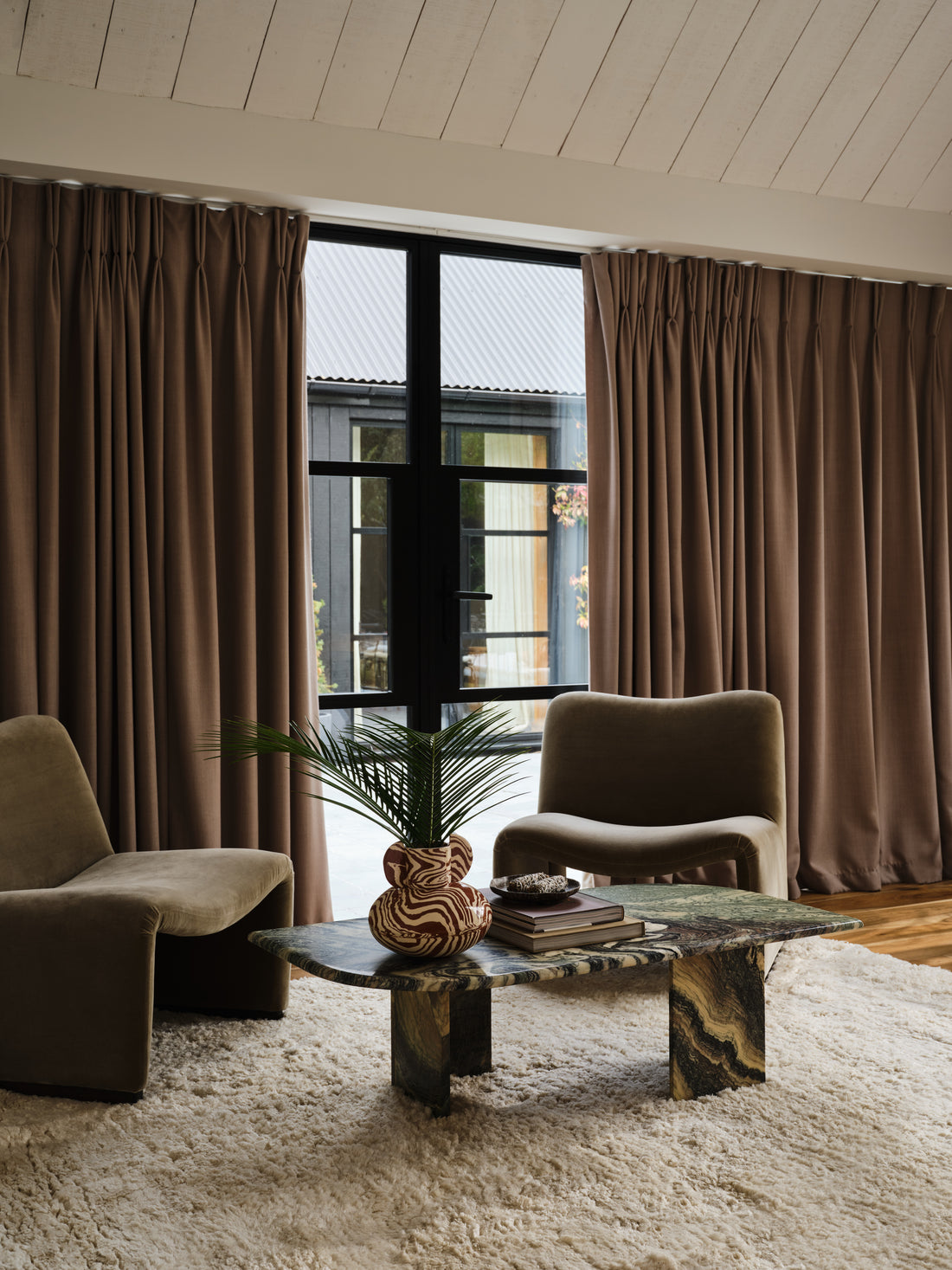 NATURAL HANDLOOM CASHMERE HIGH PILE
