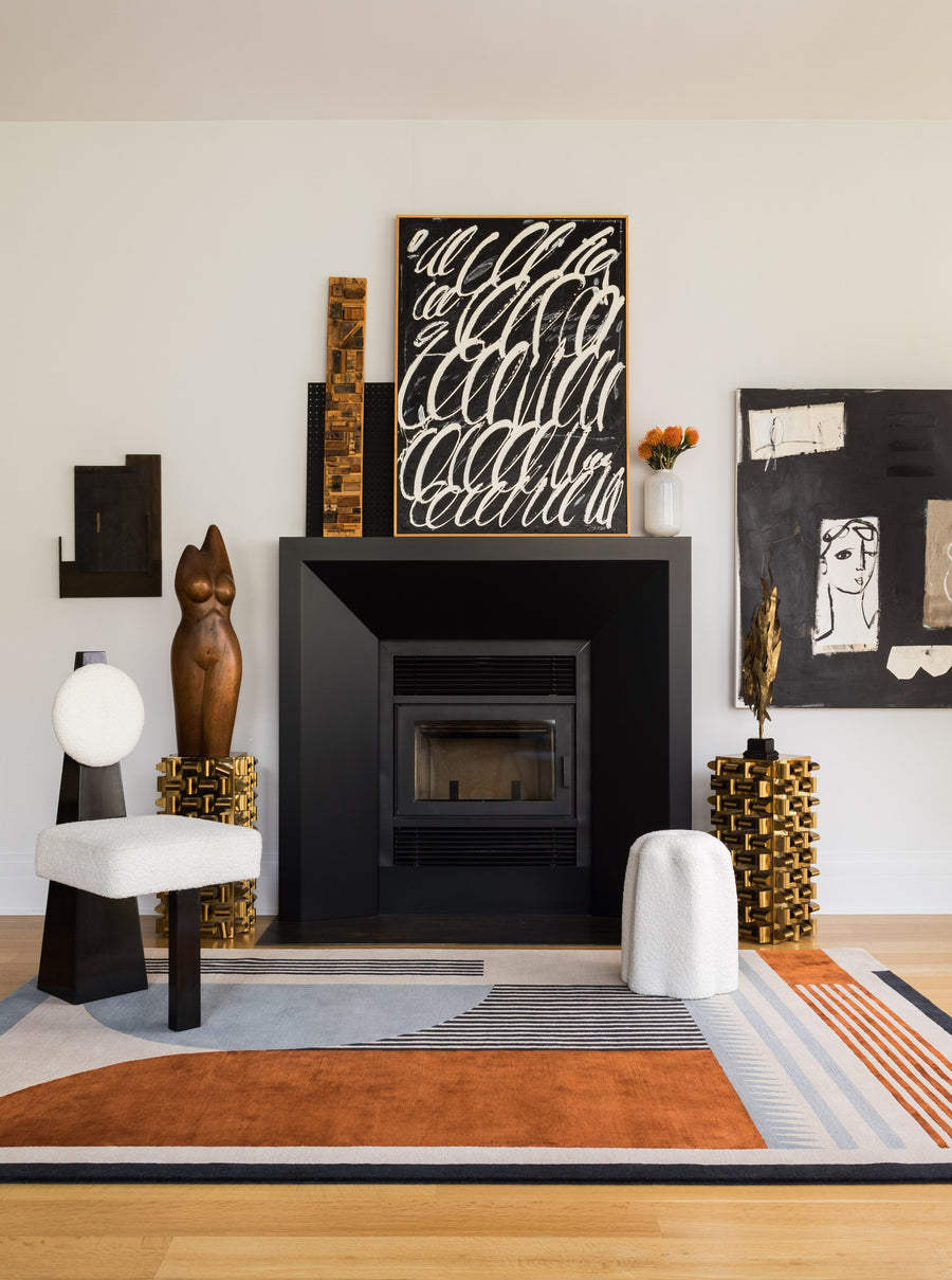 The Rug Company Future Forms Forma Handknotted Wool & Silk Rug