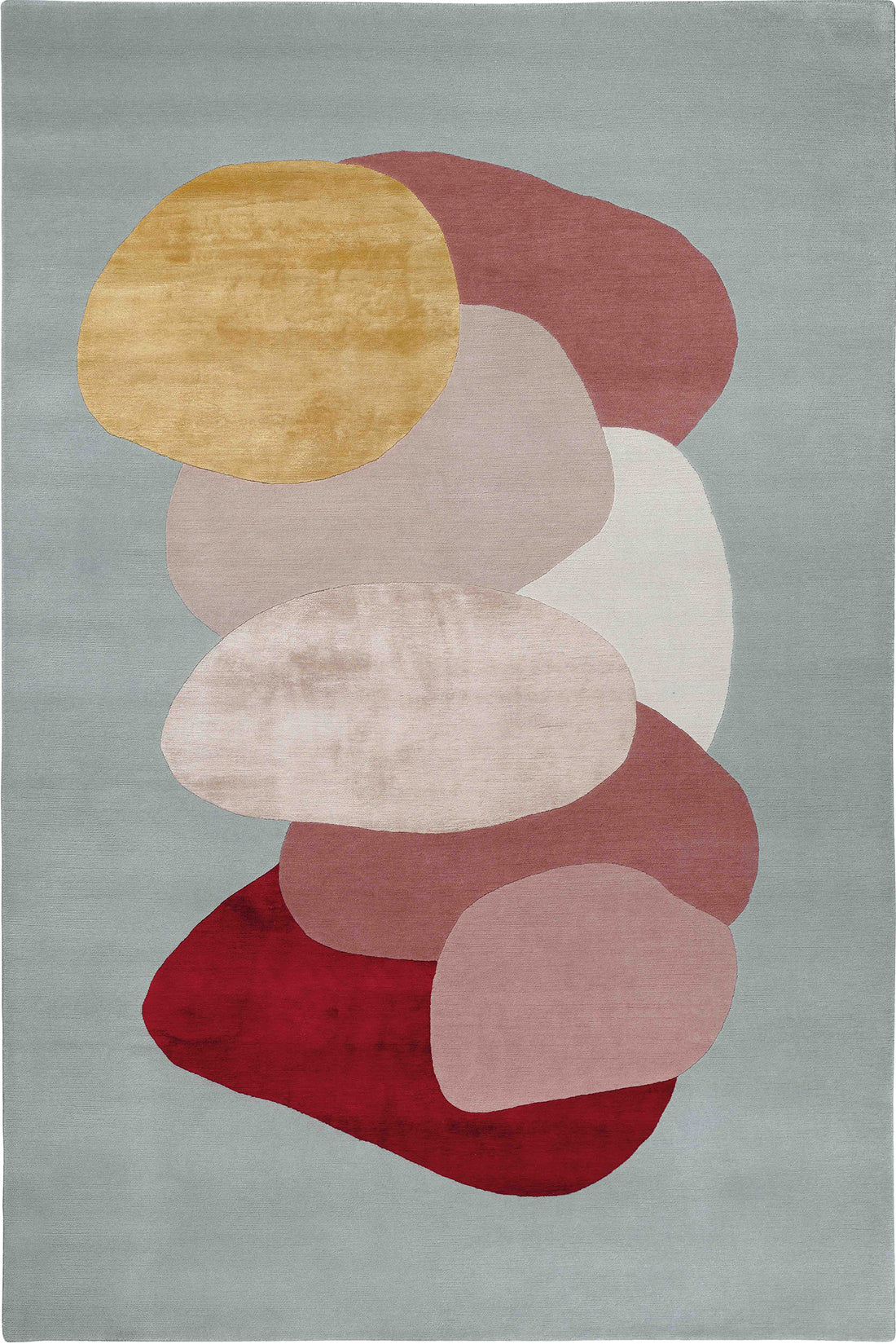 The Rug Company Future Forms Gem Handknotted Wool & Silk Rug