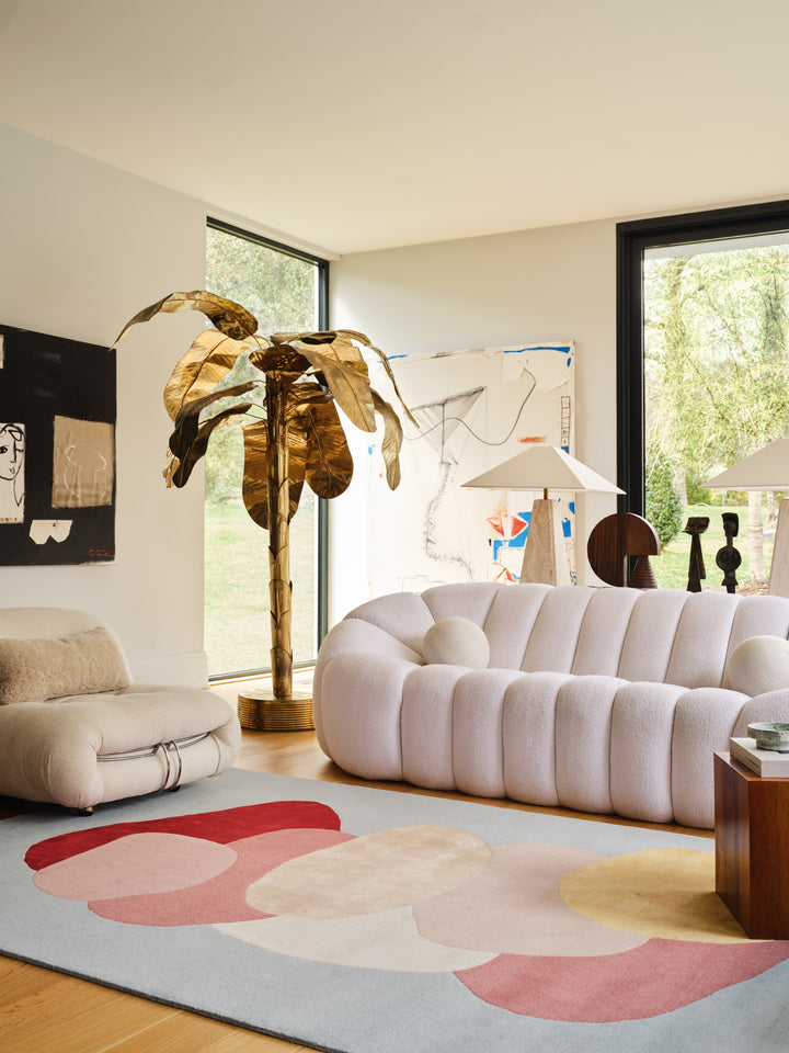 The Rug Company Future Forms Gem Handknotted Wool & Silk Rug