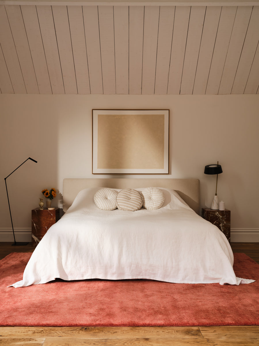 TEXTURED MOHAIR ROSEWOOD
