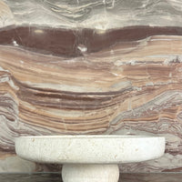 MARBLE CAKE STAND  | CREAM