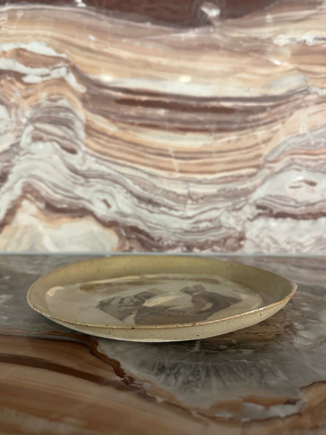 SEBEL PLATE BY LUCY MCMILLAN