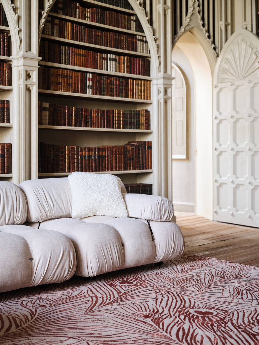 The Rug Company Liberty Hera The Rug Company Liberty Hana Lacquer Handknotted Wool & Silk Rug