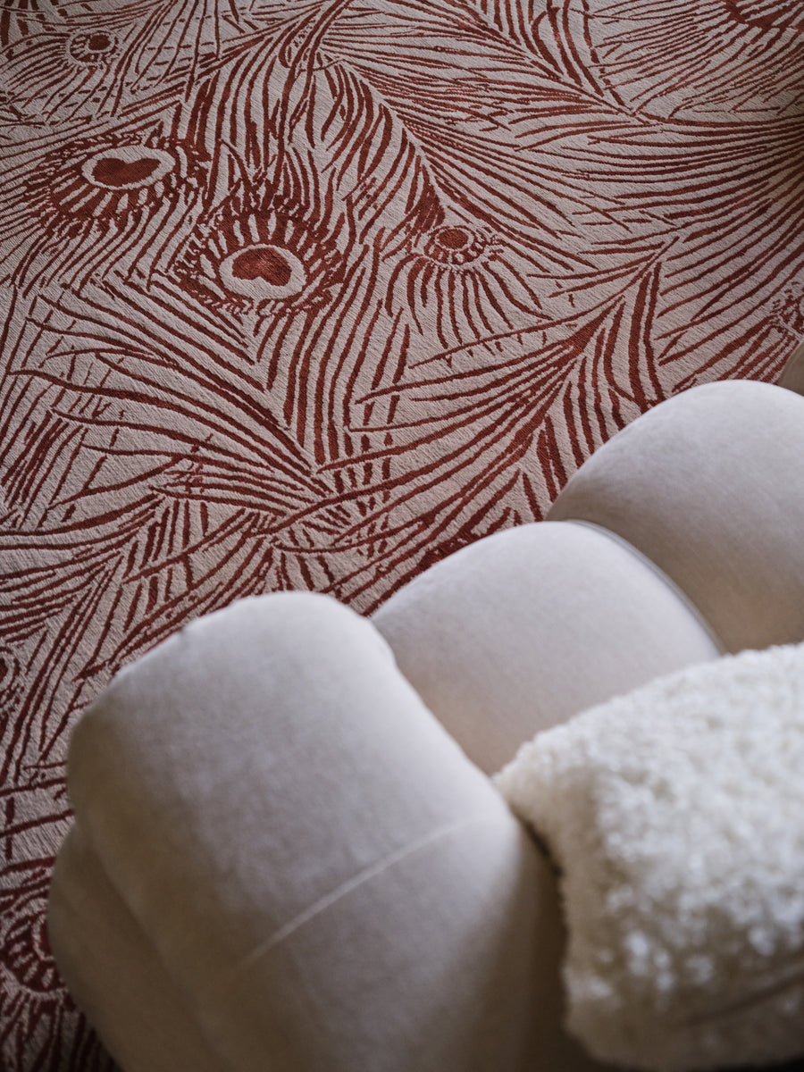 The Rug Company Liberty Hera The Rug Company Liberty Hana Lacquer Handknotted Wool & Silk Rug