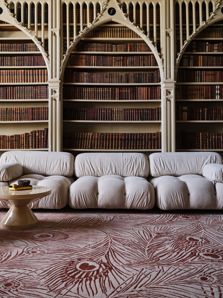 The Rug Company Liberty Hera The Rug Company Liberty Hana Lacquer Handknotted Wool & Silk Rug