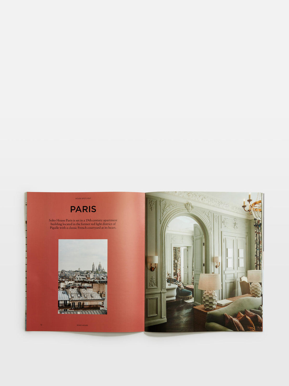 Soho home City Country Coast book
Hardback publication. Linen-bound cover. Recipes, cocktails, Soho House interiors.