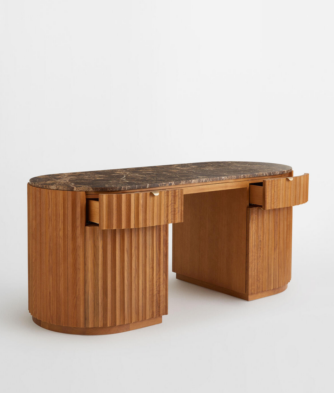 RAILTON DESK | DARK EMPERADOR MARBLE