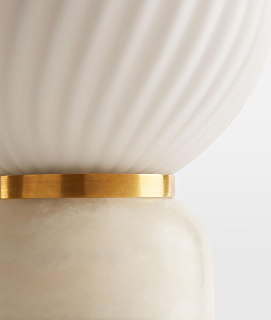 Soho Home Alabaster Swirl Table Lamp