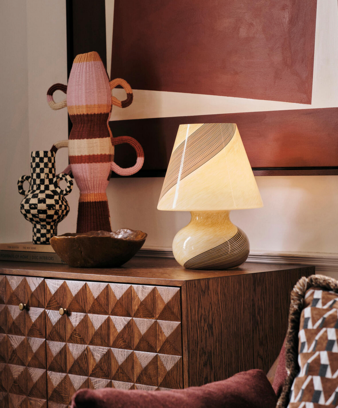 Soho Home Lucio Glass Murano Table Lamp
