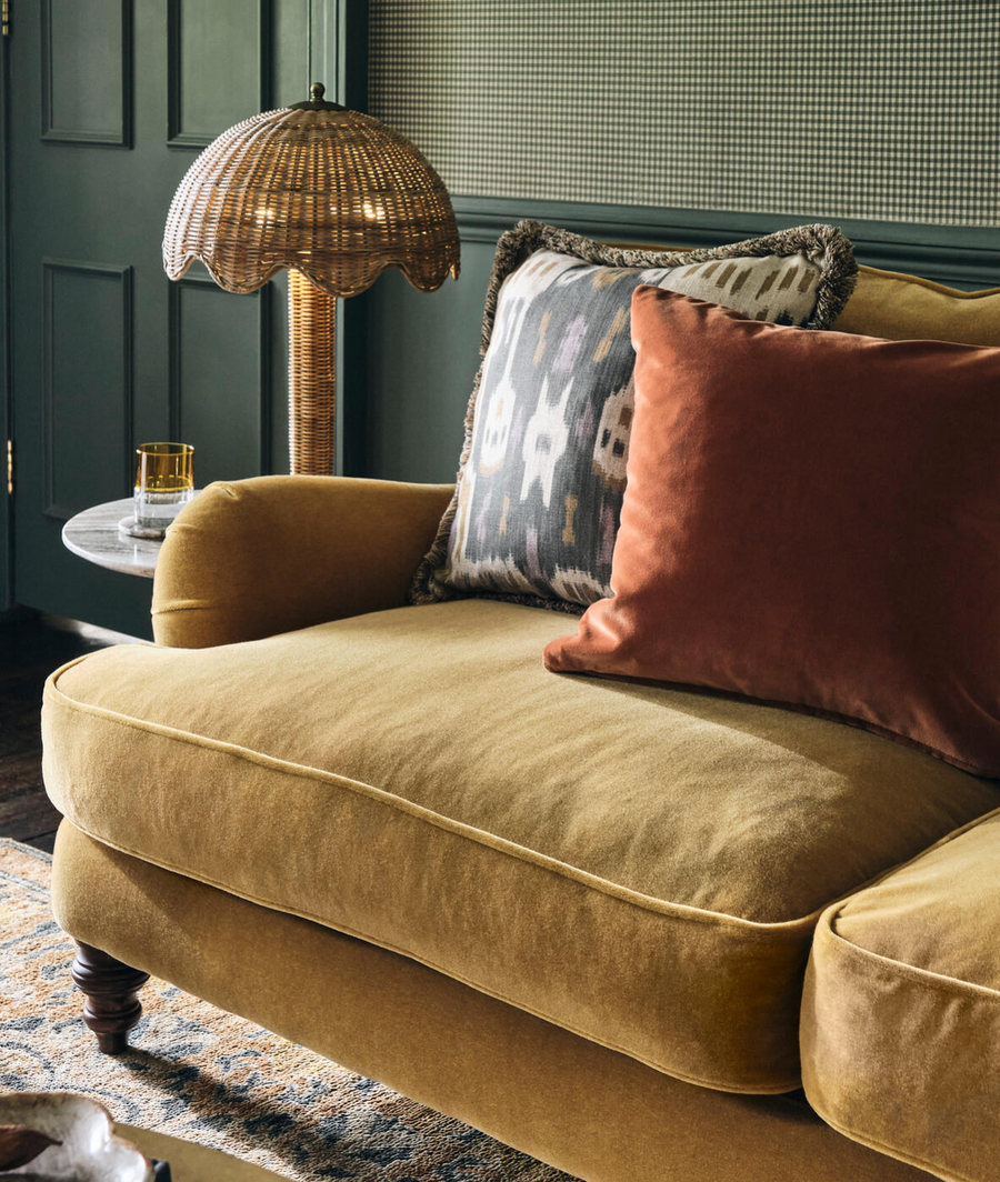 Soho Home Lila Rattan Table Lamp 