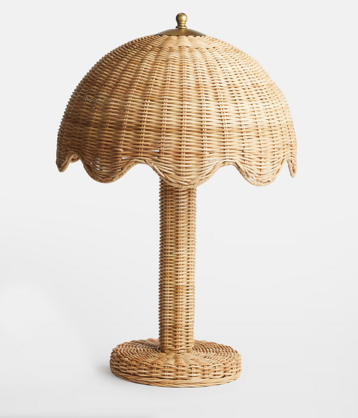Soho Home Lila Rattan Table Lamp 