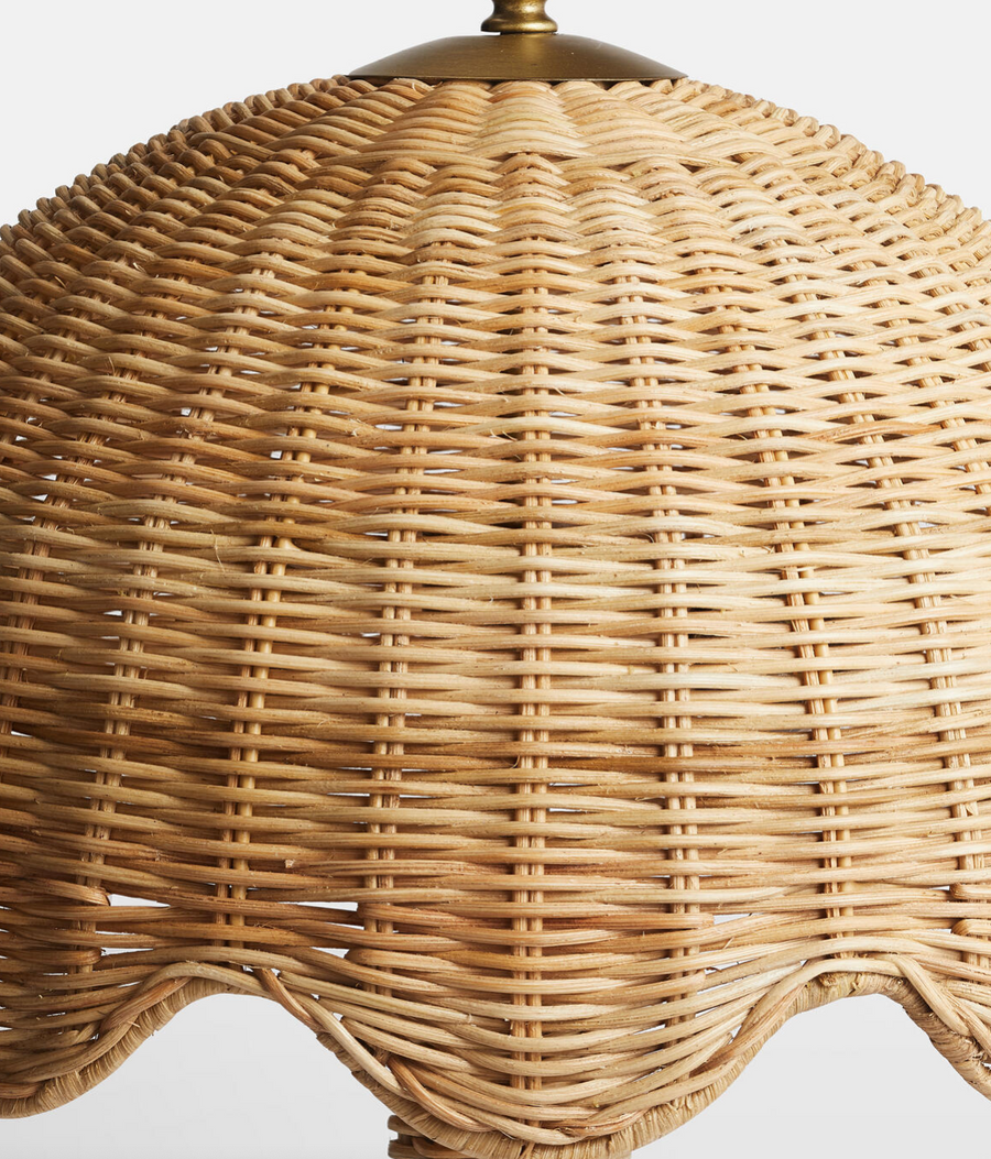 Soho Home Lila Rattan Table Lamp 