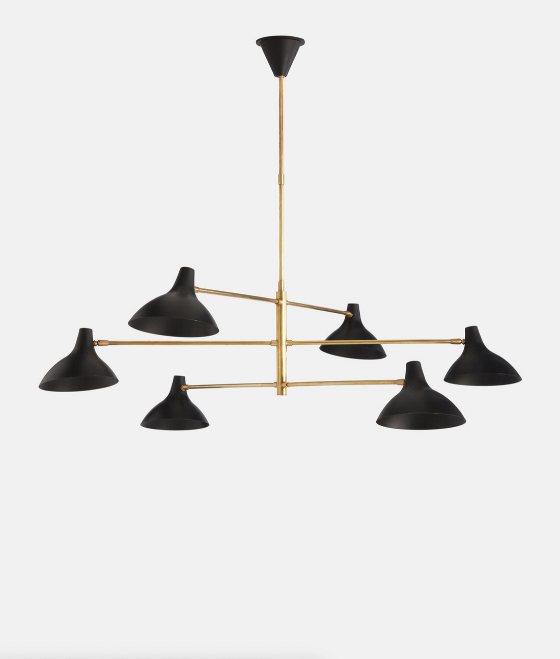 OLIVER MID CENTURY CHANDELIER