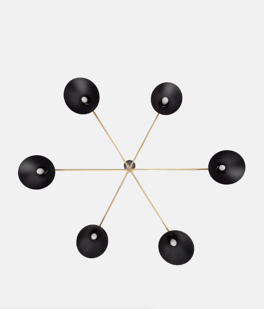 OLIVER MID CENTURY CHANDELIER
