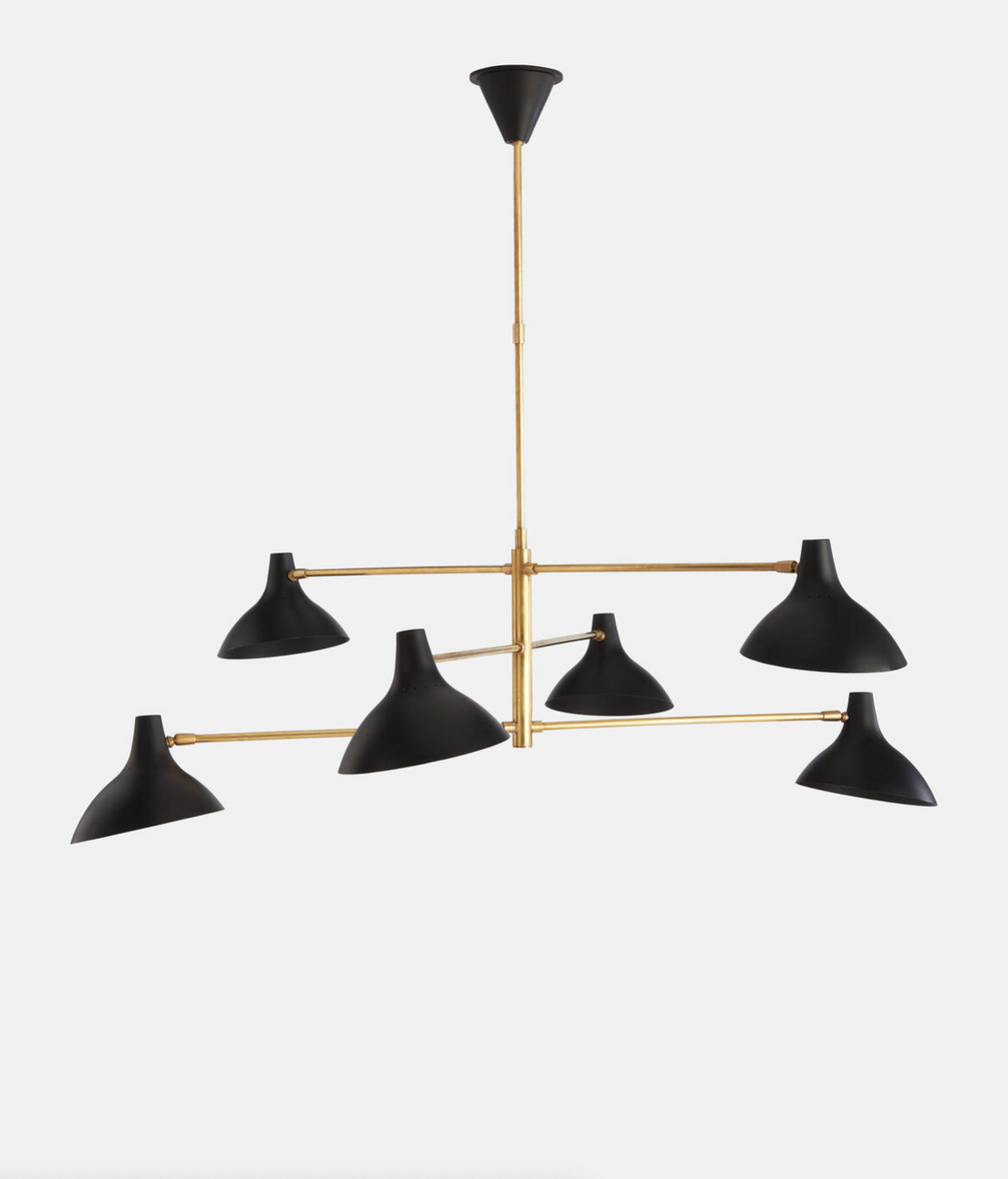 OLIVER MID CENTURY CHANDELIER
