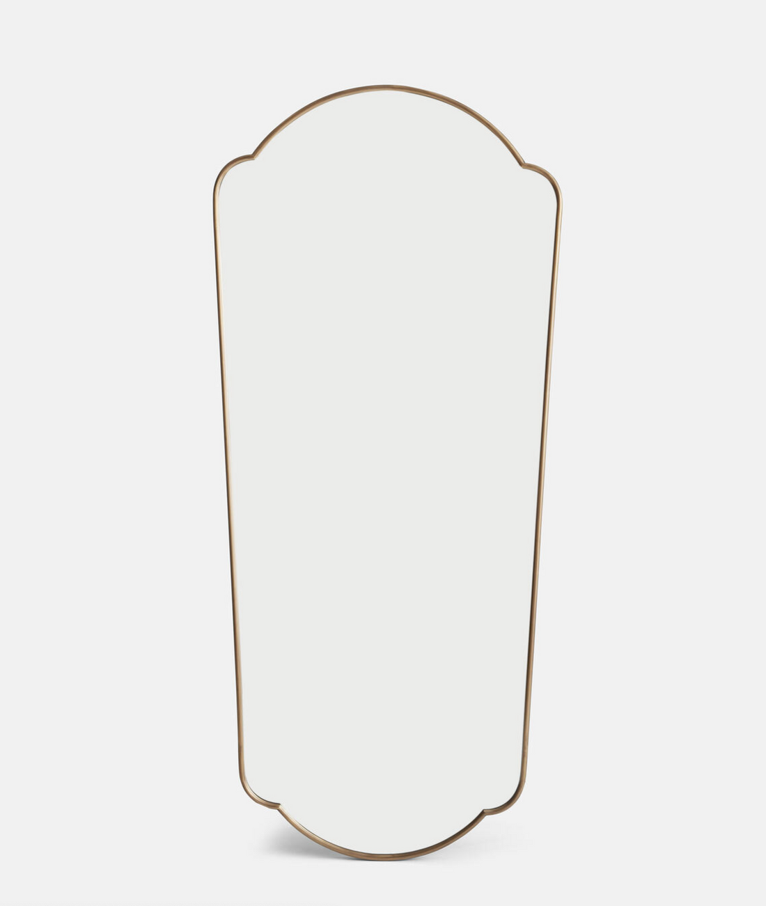 Soho Home Betty Antique Brass Mirror Tall