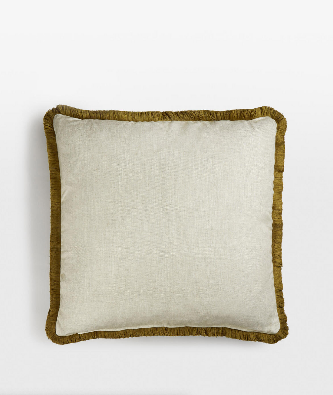 CHARIS LARGE SQUARE CUSHION | OCHRE