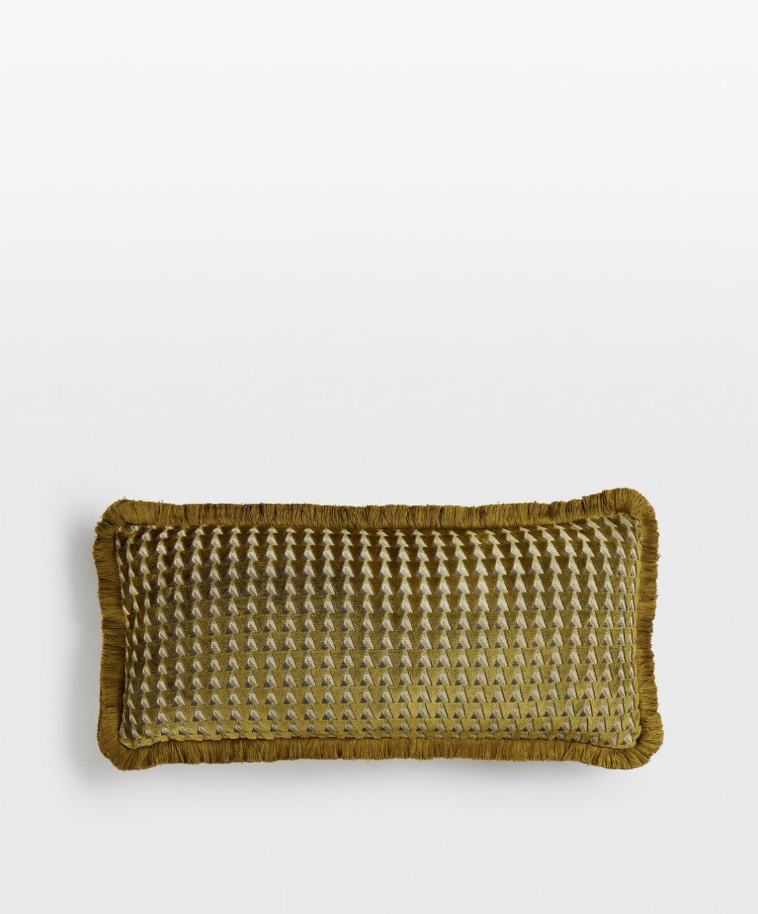 CHARIS OBLONG CUSHION | OCHRE