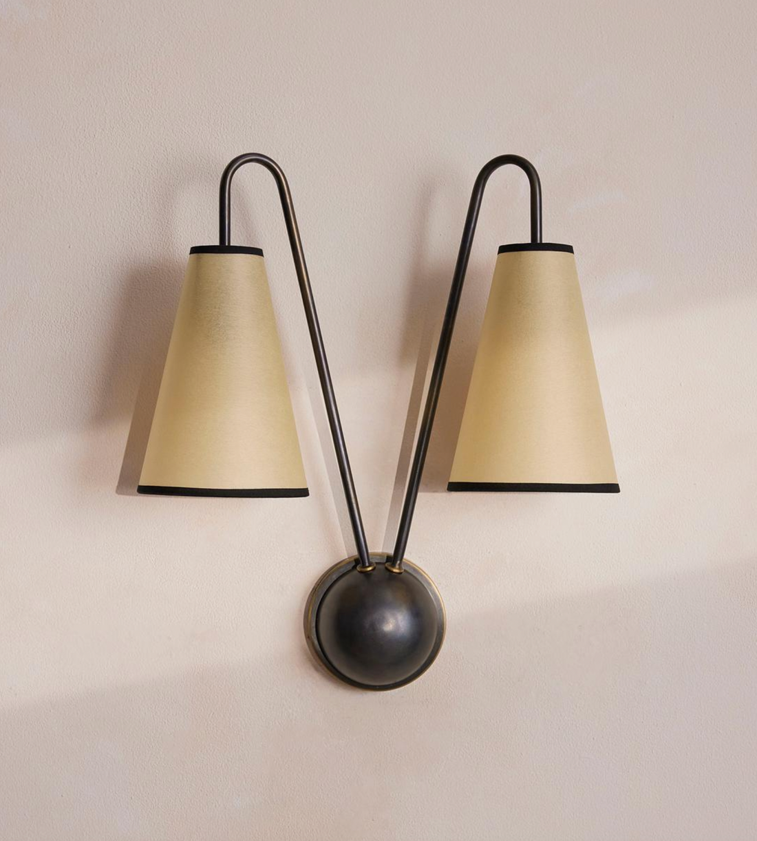 CLARK WALL LIGHT | BLACKENED BRASS