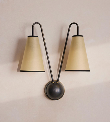 CLARK WALL LIGHT | BLACKENED BRASS