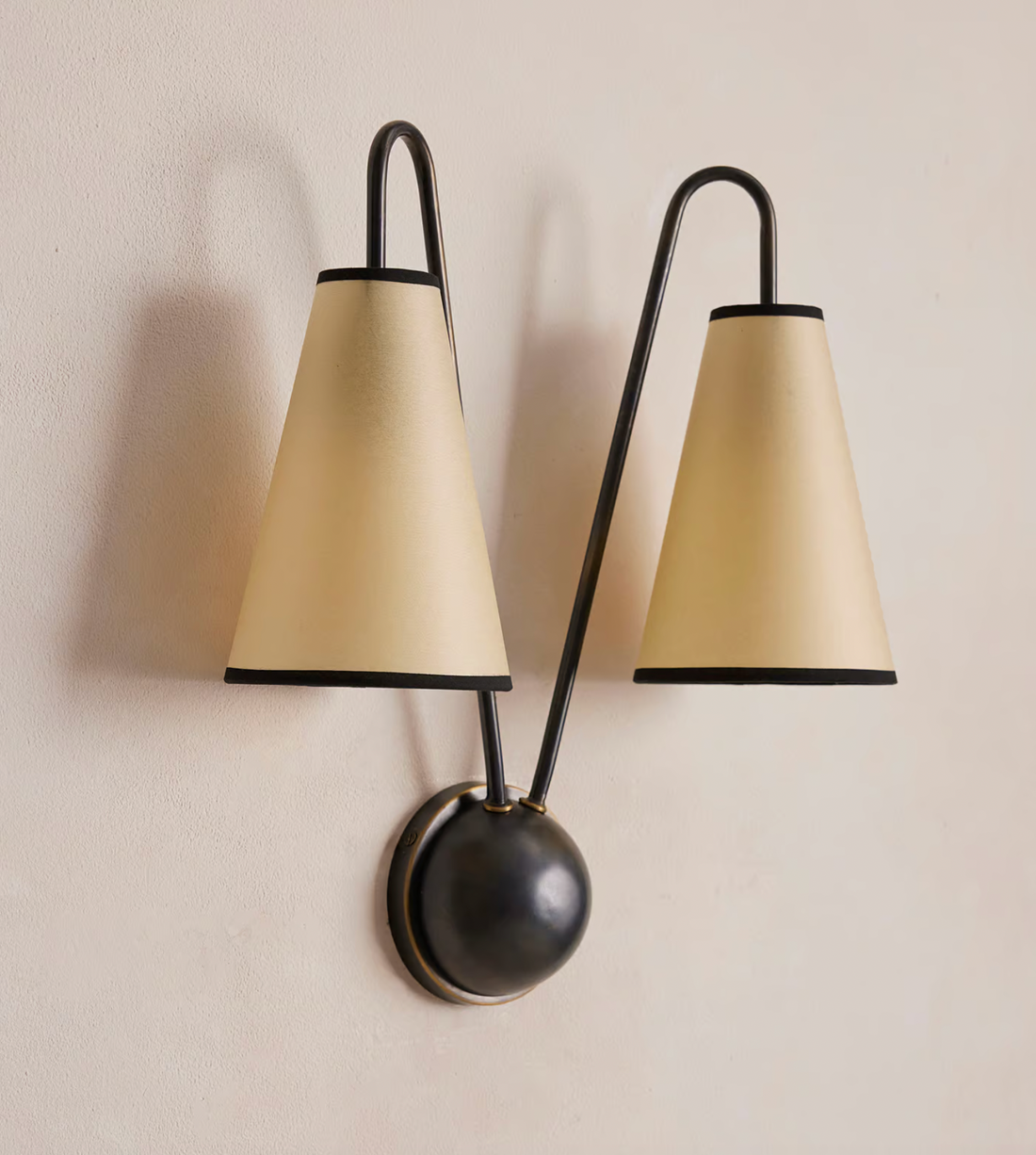 CLARK WALL LIGHT | BLACKENED BRASS