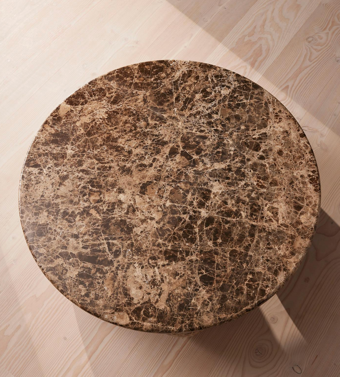 OXLEY COFFEE TABLE, LARGE | DARK EMPERADOR MARBLE