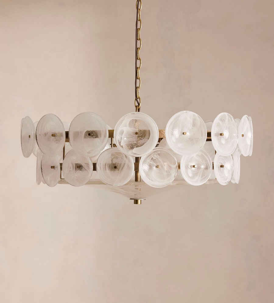 LORENZO CHANDELIER | WHITE