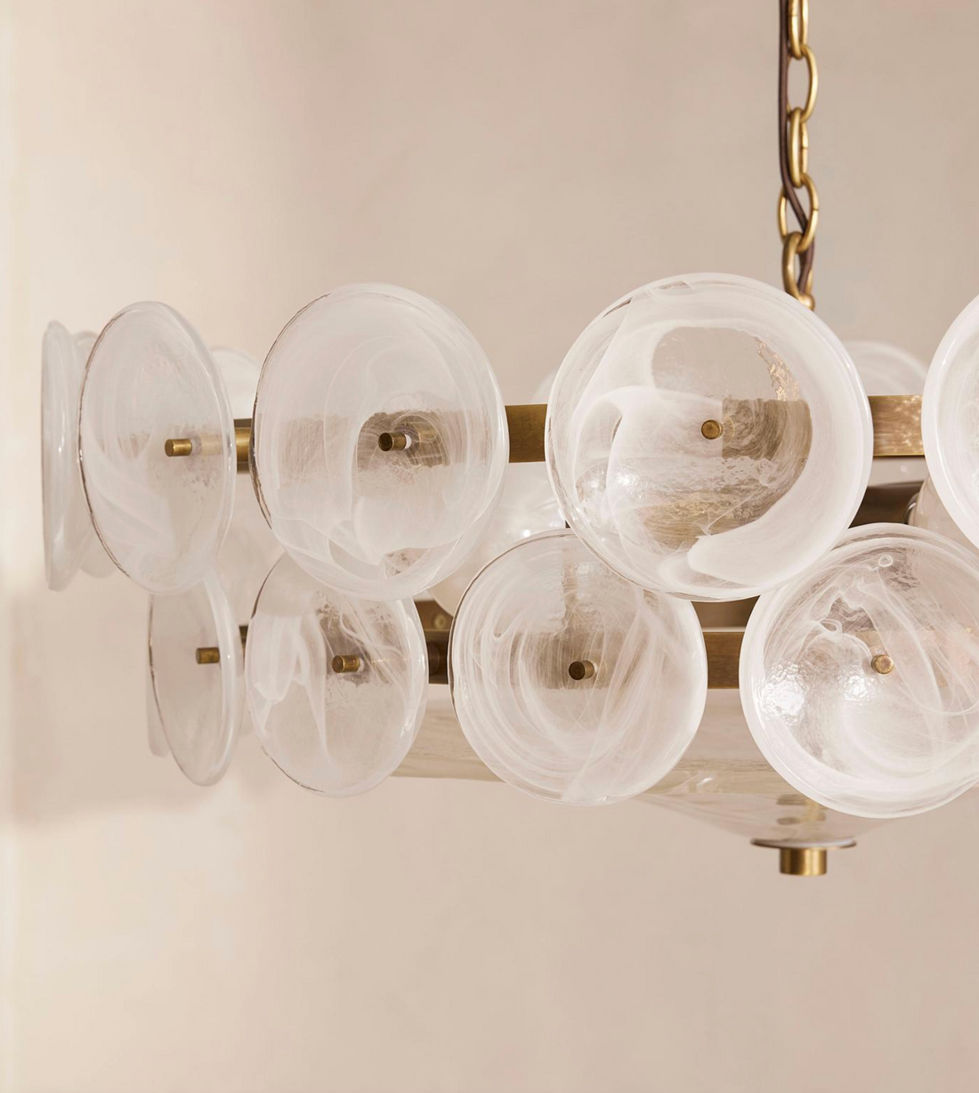 LORENZO CHANDELIER | WHITE