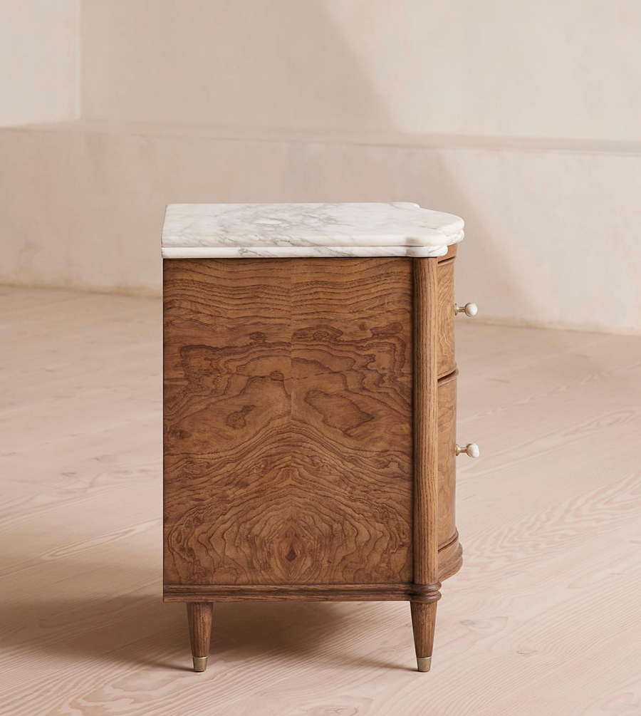 VALERIE BEDSIDE TABLE | ARABESCATO CORCHIA