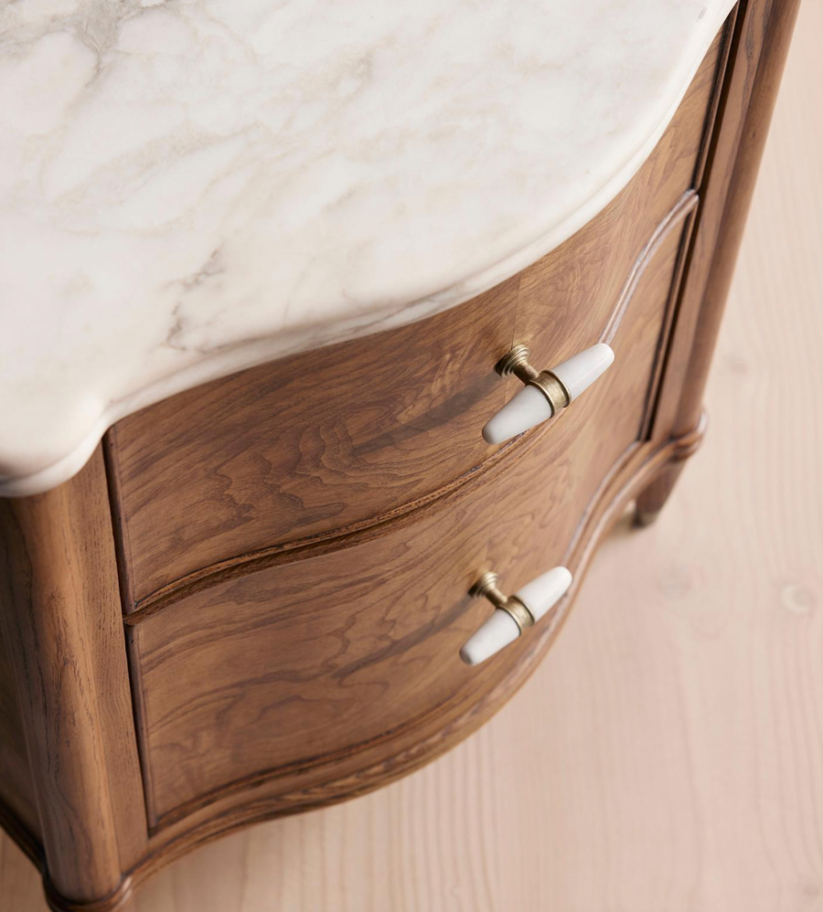 VALERIE BEDSIDE TABLE | ARABESCATO CORCHIA