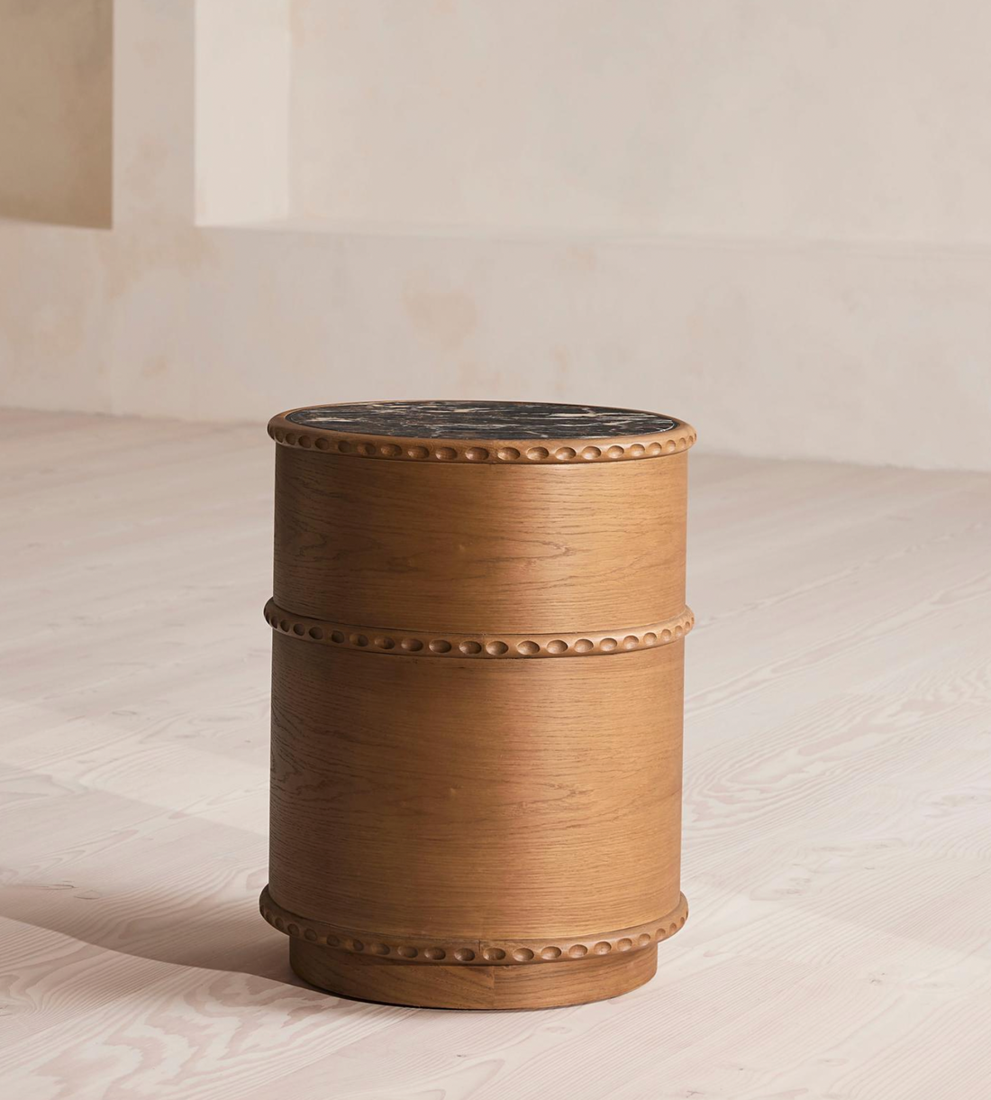 PIETRO BEDSIDE TABLE | MICHELANGELO MARBLE