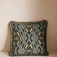 ASPEN SQUARE CUSHION | OLIVE