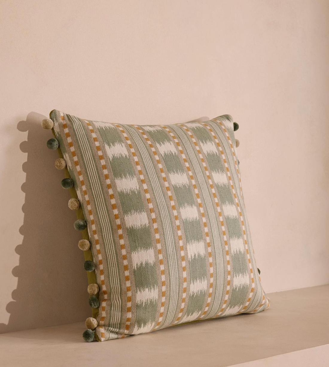 LANDO SQUARE CUSHION | SAGE