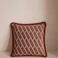 VENDE SQUARE CUSHION | RUST