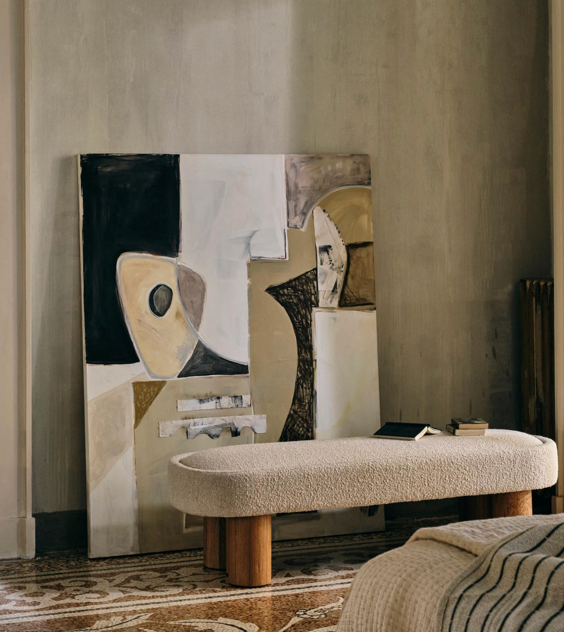 NIEVE BENCH | BOUCLE SAND