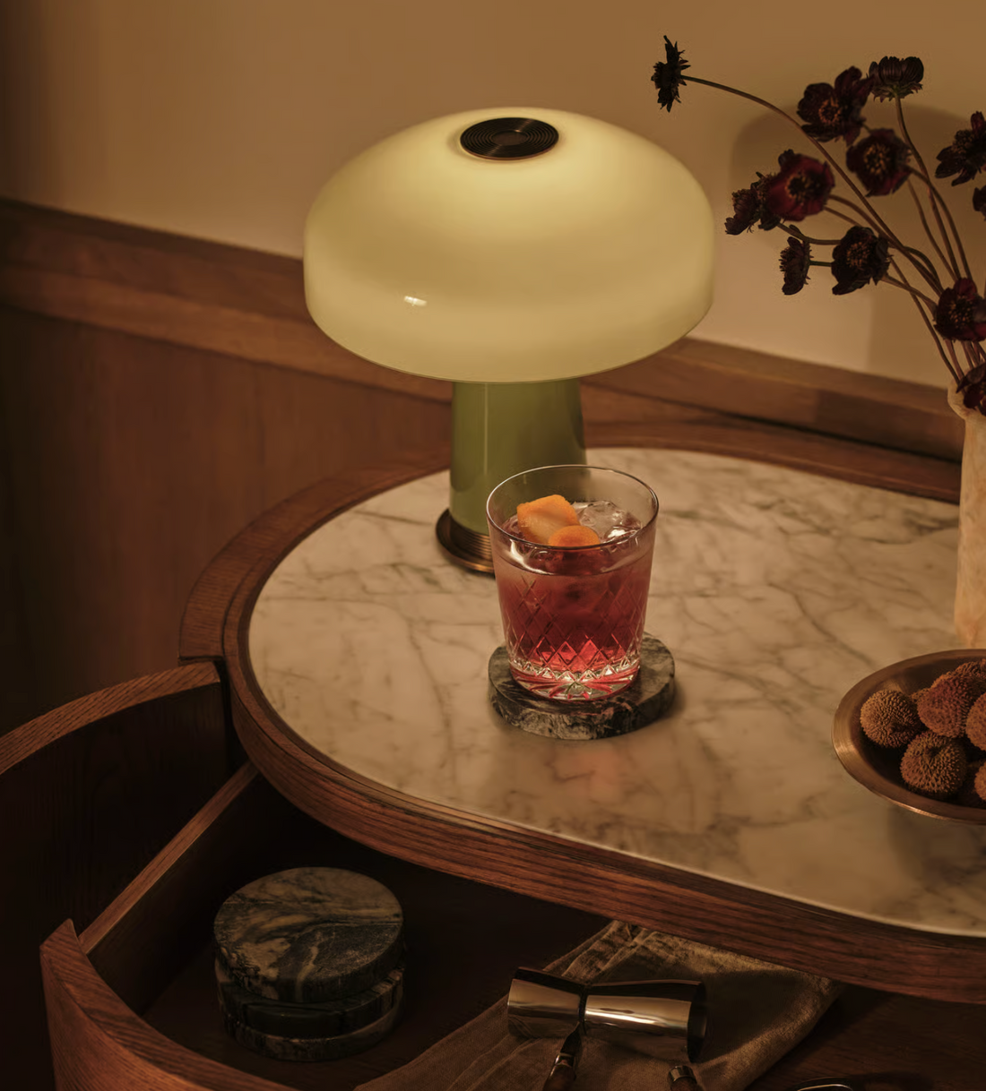 JANIE PORTABLE LAMP | GREEN