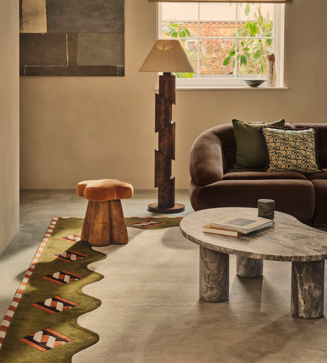 FRANCO FLOOR LAMP | ABSTRACT BURL